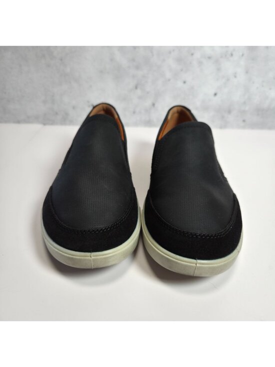 ECCO Collin Slip-On Shoes Men\'s US 8-8.5 Leather Textile 535584 Black main image 8